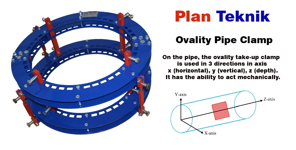  Ovality Pipe Clamp